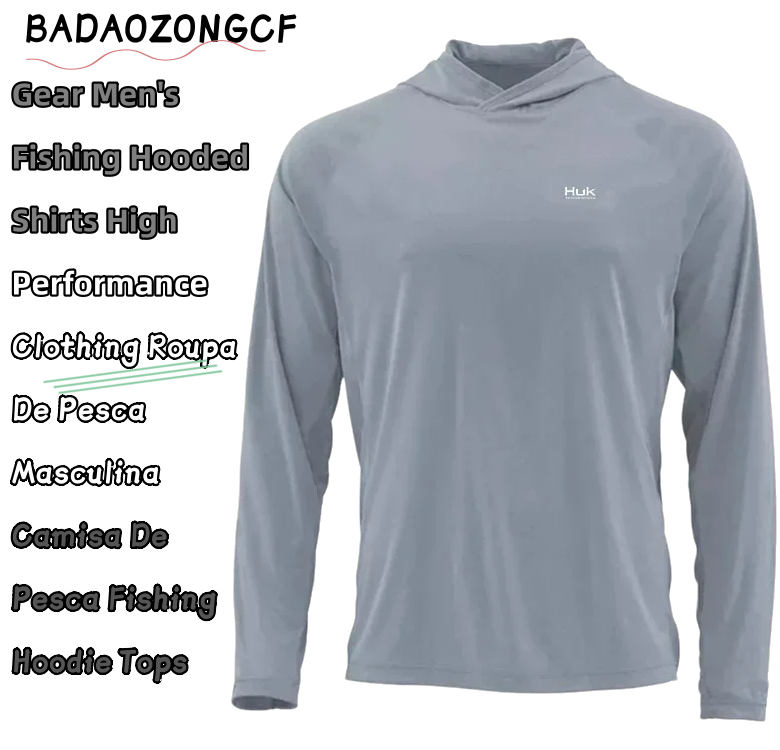 Fishing Hoodie - Мужские рыболовные рубашки с капюшоном 2023: