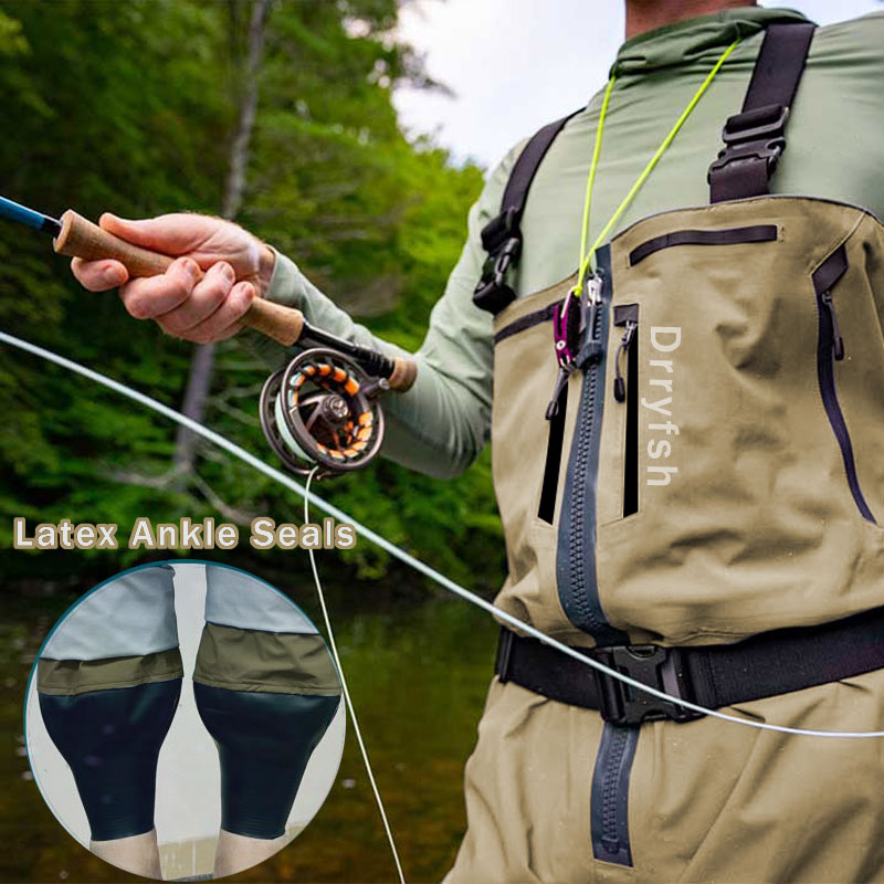Fishing Boots - Водонепроницаемый ремешок на молнии без ботинок,