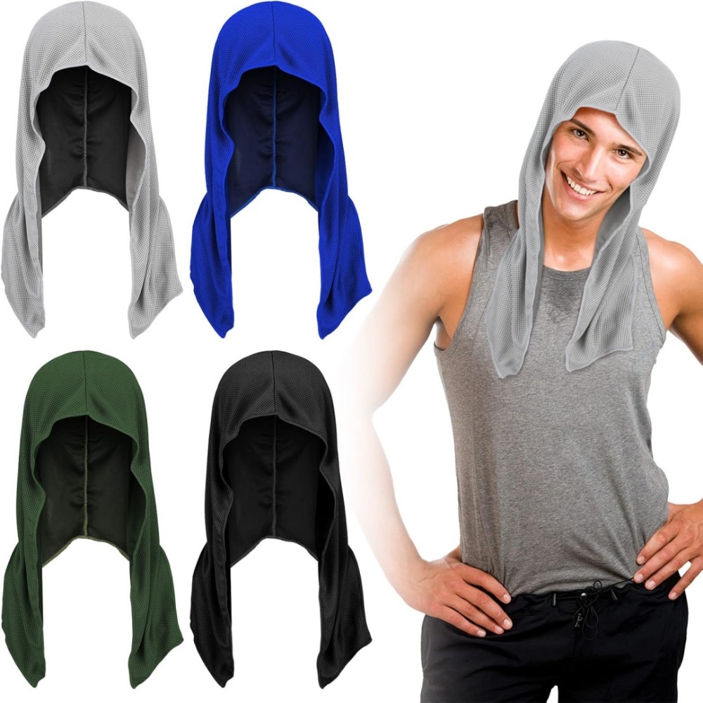 Fishing Hoodie - Летнее крутое полотенце с капюшоном, защита