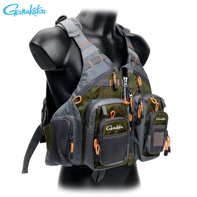 Fishing Jacket Waterproof - Спасательный жилет Gamakatsu для рыбалки с