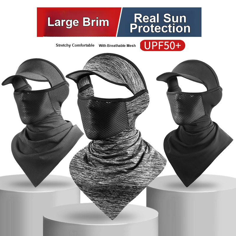 Fishing Mask Sun Protection - Солнцезащитная маска для лица для велоспорта,