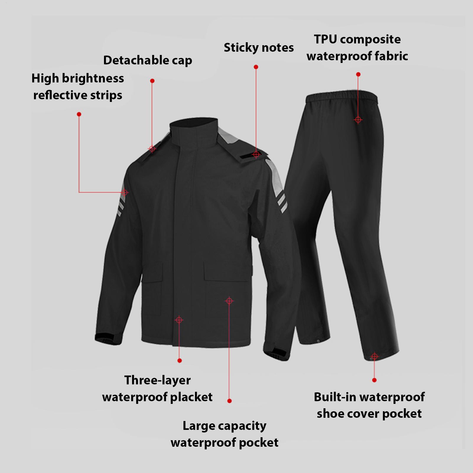 Водонепроницаемые дождевые кос – обзор и цена Fishing Rain Suit