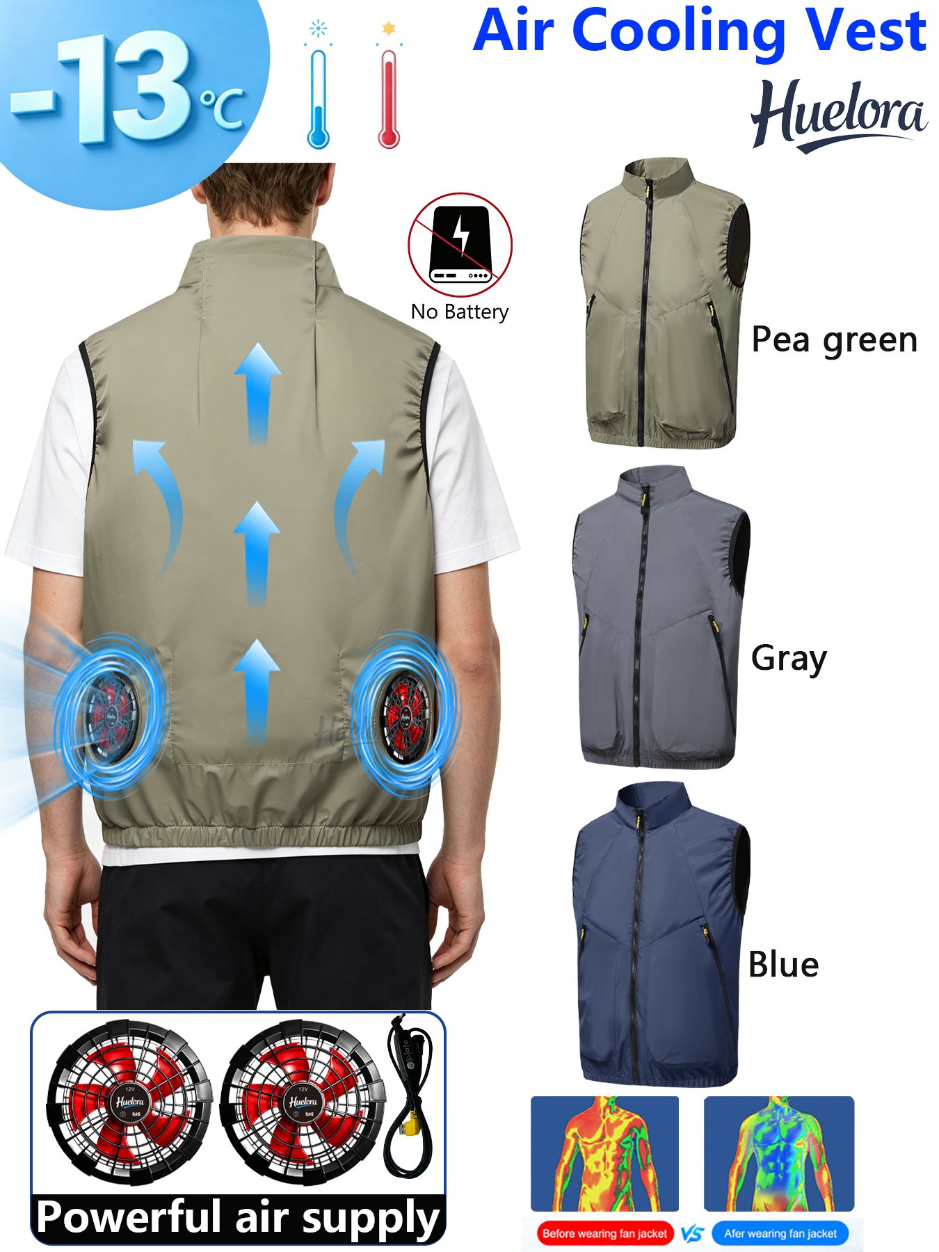 Мужской жилет с воздушным охла – обзор и цена Fishing Vest