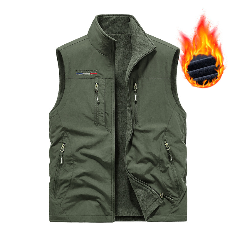 Зимняя мужская повседневная фл – обзор и цена Fishing Vest