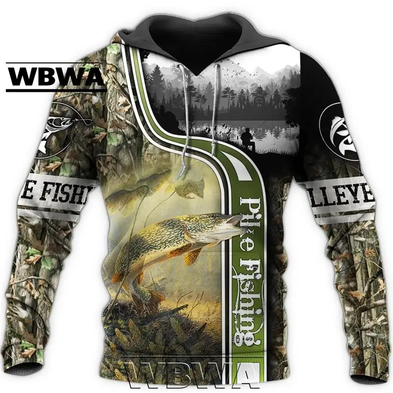 Мужская толстовка с капюшоном  – обзор и цена Fishing Hoodie