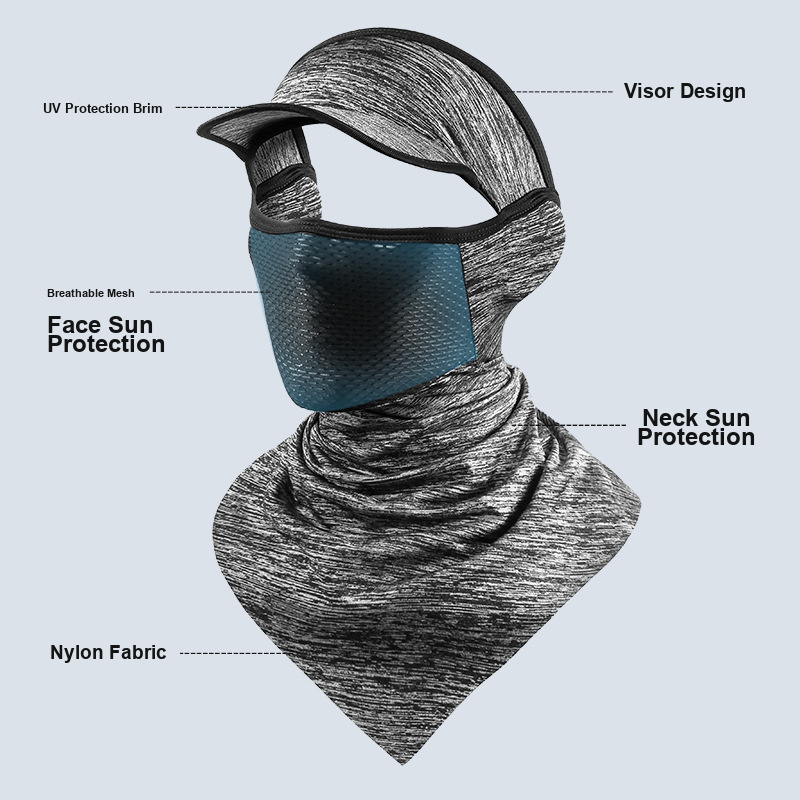 Солнцезащитная маска для лица  – обзор и цена Fishing Mask Sun Protection